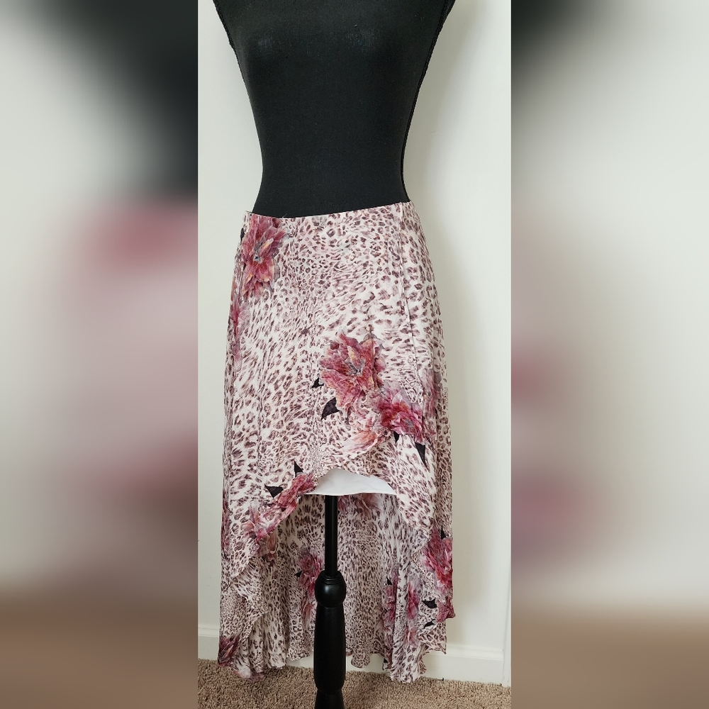 ALL SAINTS Slvina Laertes High Low Skirt Womens Size 6